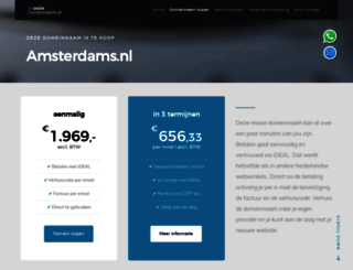 amsterdams.nl screenshot