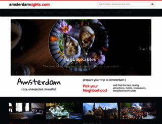 amsterdamsights.com screenshot