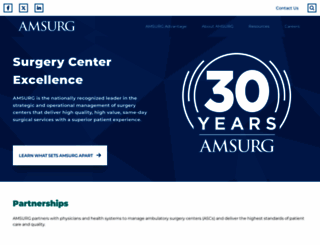 amsurg.com screenshot