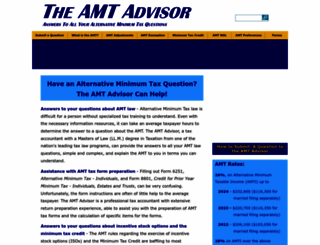 amtadvisor.com screenshot