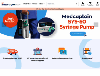 amtech.co.nz screenshot