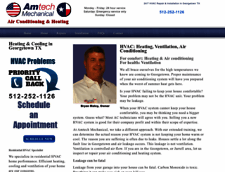 amtechmechanical.com screenshot