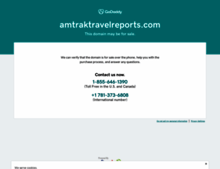 amtraktravelreports.com screenshot
