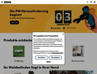 amway.at screenshot