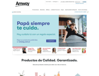 amway.com.ar screenshot