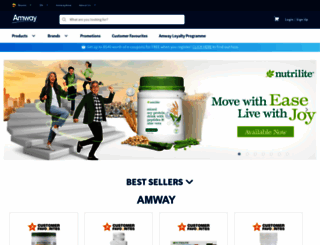 amway.com.bn screenshot