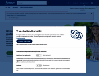 amway.dk screenshot