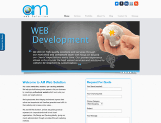 amwebsolution.com screenshot