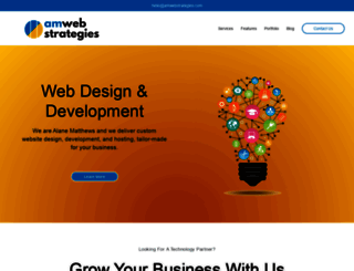 amwebstrategies.com screenshot