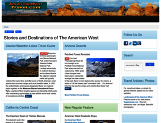 amwest-travel.com screenshot