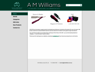 amwilliams.com.au screenshot