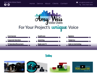 amyweis.com screenshot