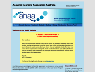 anaa.org.au screenshot