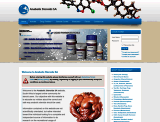 anabolicsteroids.co.za screenshot