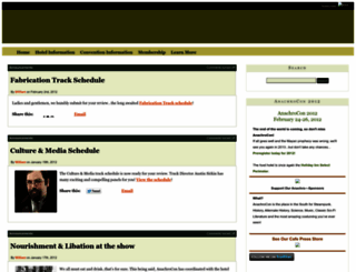 anachrocon.com screenshot