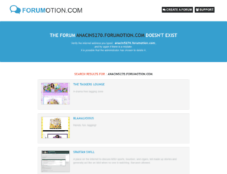 anacin5270.forumotion.com screenshot