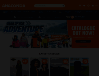 anaconda.com.au screenshot