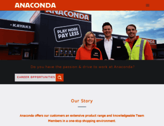 anacondacareers.com screenshot