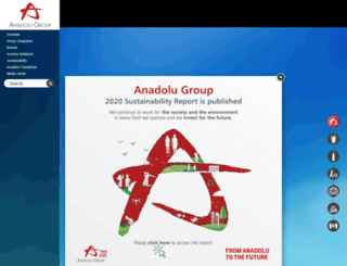 anadolugroup.com screenshot