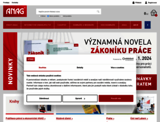 anag.cz screenshot