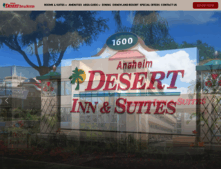 anaheimdesertinn.com screenshot
