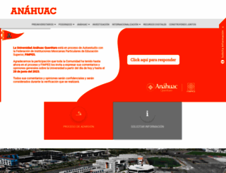 anahuacqro.edu.mx screenshot