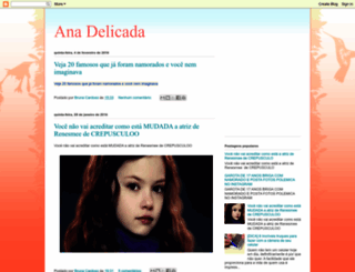 anaindelicada.blogspot.com.br screenshot