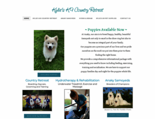 anakysamoyeds.com screenshot