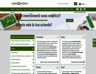 analisiaziendale.it screenshot