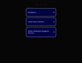 analitik.com screenshot