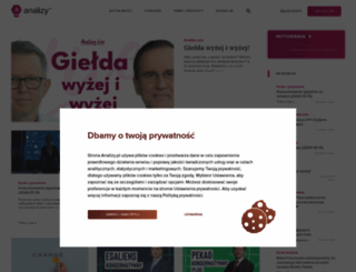 analizy.pl screenshot