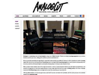 analogcutmastering.com screenshot