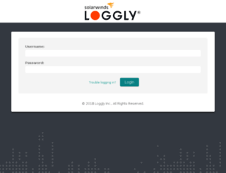 analoggarage.loggly.com screenshot