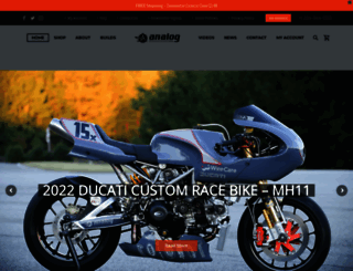 analogmotorcycles.com screenshot