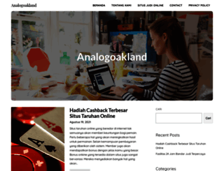 analogoakland.com screenshot