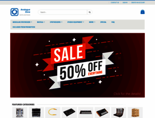 analoguezone.com screenshot