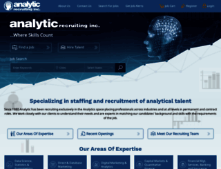 analyticrecruiting.com screenshot