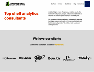 analytics-ninja.com screenshot