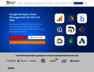 analyticscanvas.com screenshot