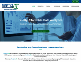 analyticsrx.us screenshot