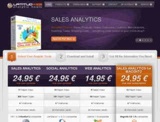 analytictools.latitudweb.com screenshot