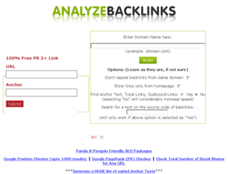 analyzebacklinks.com screenshot