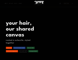 anandahair.com screenshot