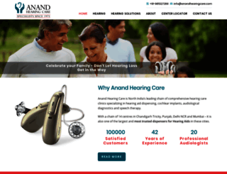 anandhearingcare.com screenshot