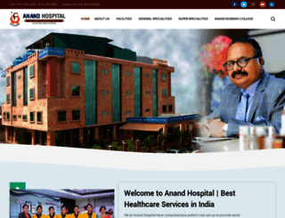 anandhospital.com screenshot