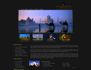 anantaramholidays.com screenshot