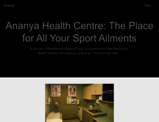 ananya.org.in screenshot