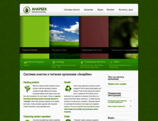 anarbek.com screenshot