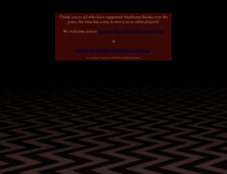 anathemabooks.com screenshot