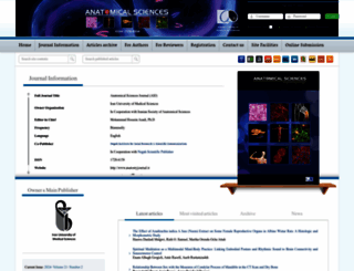 anatomyjournal.ir screenshot